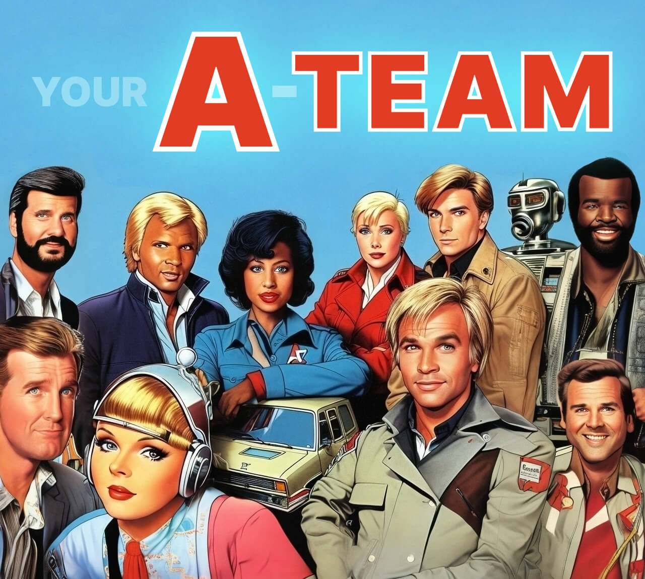 A-Team Illustration